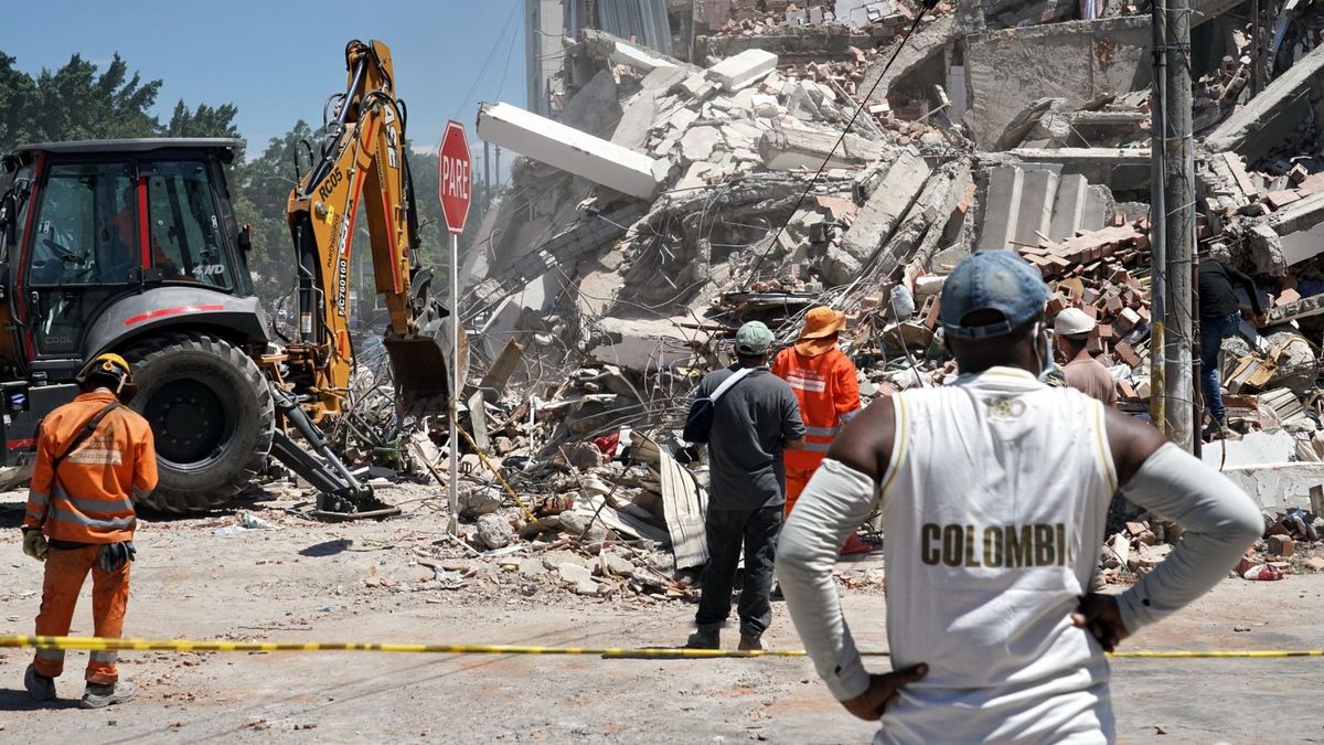 Víctimas del terremoto en Colombia