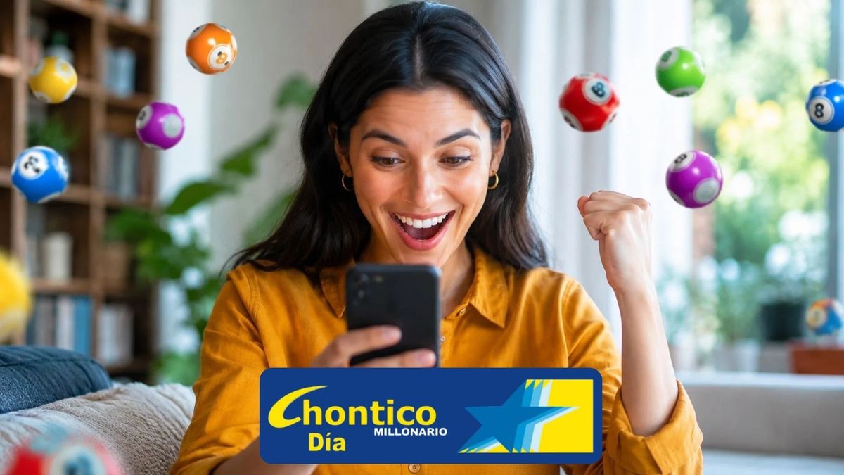 mujer celebrando - logo del Chontico Día