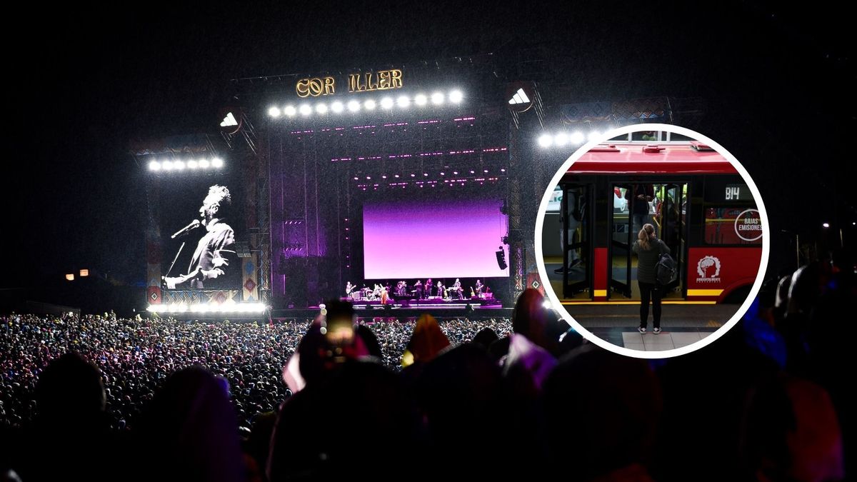 Concierto del Festival Cordillera y TransMilenio