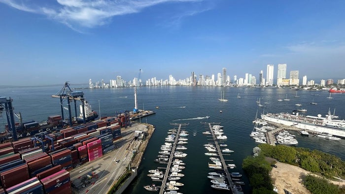 Panorámica de la Bahía de Cartagena - imagen de referencia