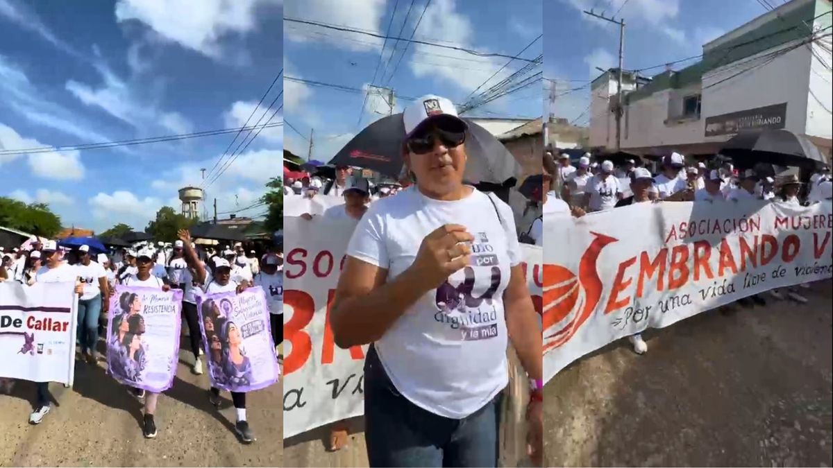 Aura Camargo, hace parte de la Red de Mujeres del Caribe, de la Ruta del Cimarronaje en el Caribe colombiano y llegó desde San Juan Nepomuceno para el acto conmemorativo.