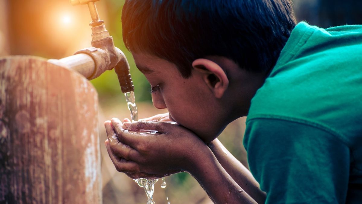 Acceso a agua potable - imagen de referencia