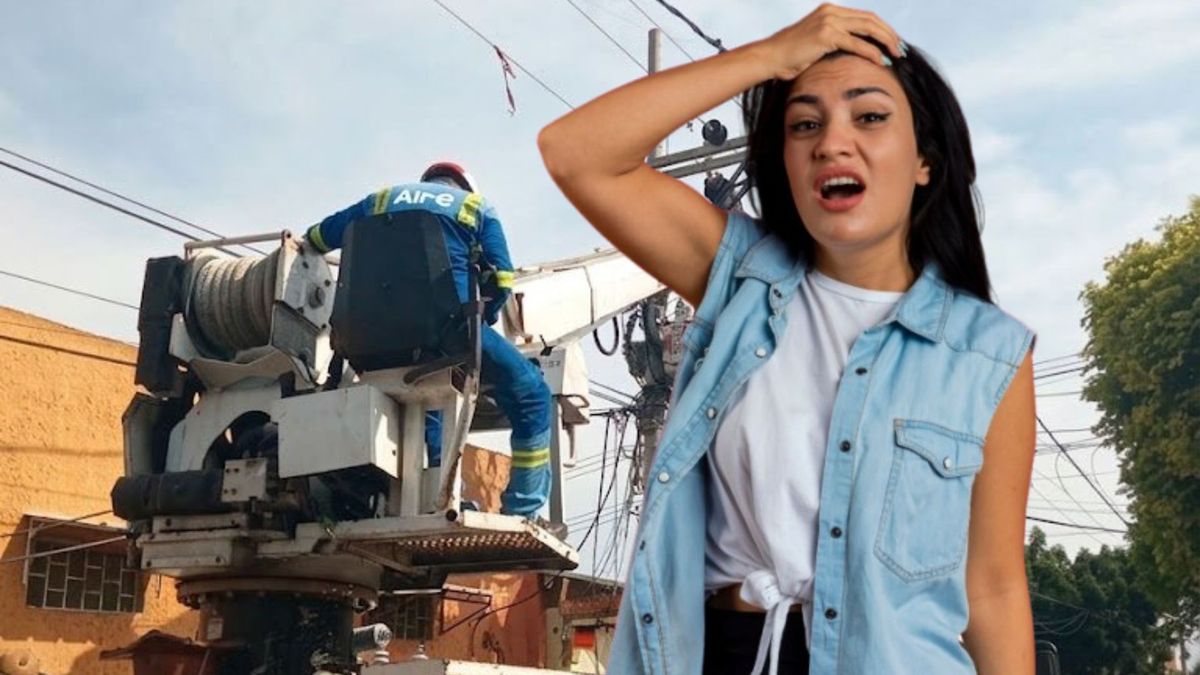 Técnico de Air-e - mujer con calor