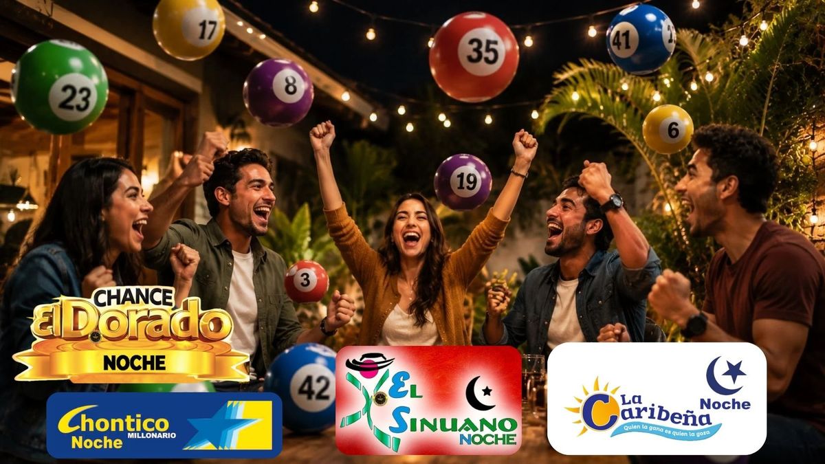 Resultados del Chontico, Sinuano, Caribeña y Dorado Noche este domingo
