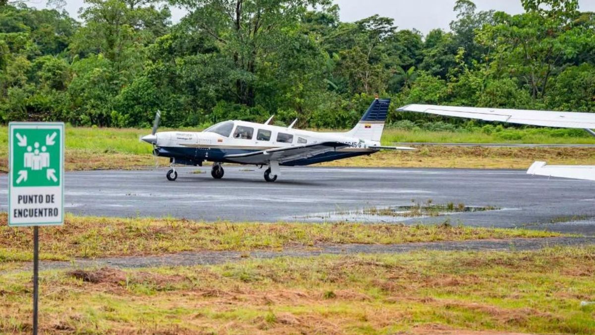 Avioneta desaparecida en Chocó.