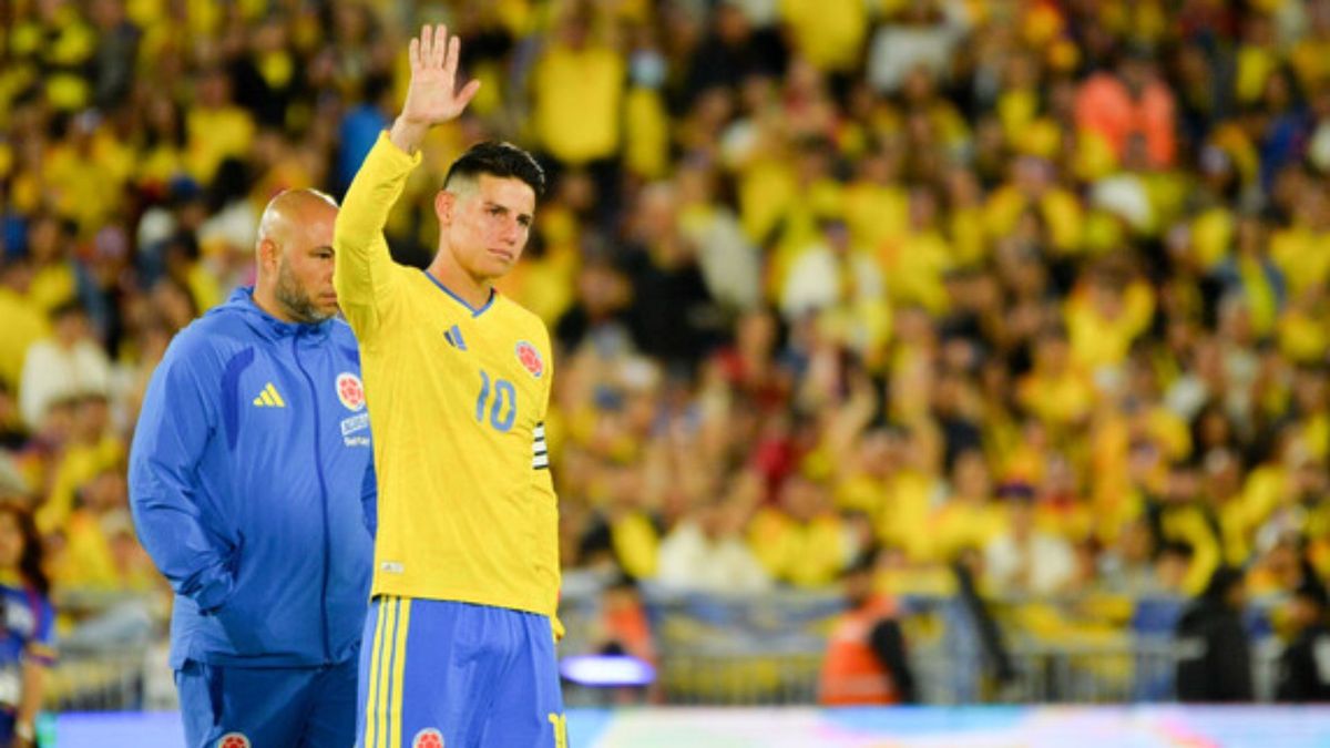 James Rodríguez - Selección Colombia despedida