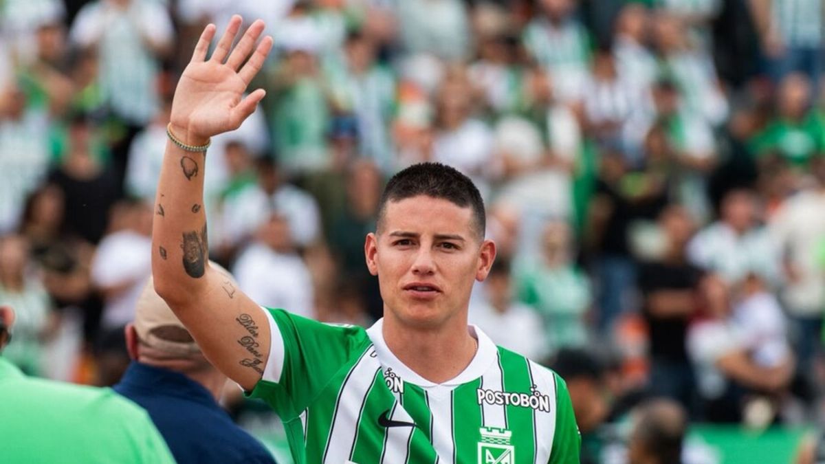 James Rodríguez en Atlético Nacional