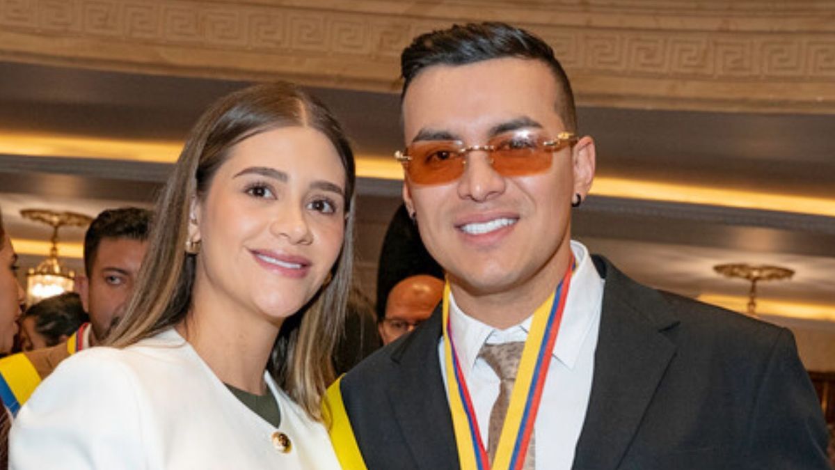 Yeison Jiménez y Sonia Restrepo