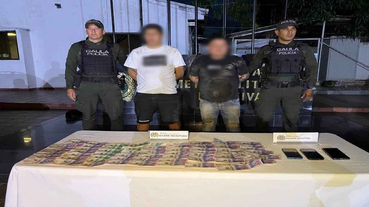 Captura extorsión Neiva