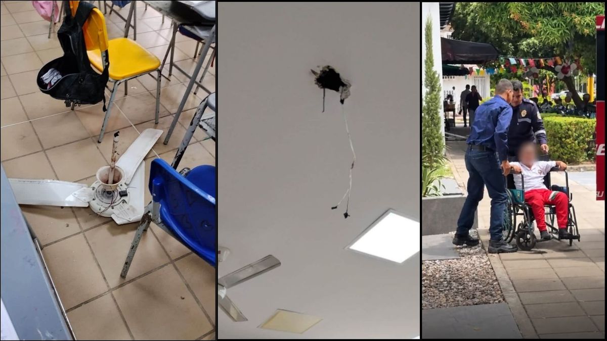 Aula de clase colegio Agropecuario La Fortuna