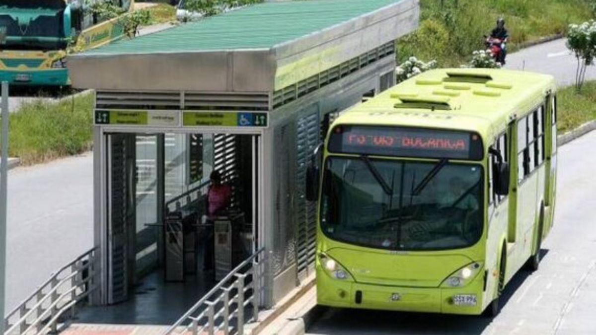 Antigua estación de Metrolínea, Bucaramanga