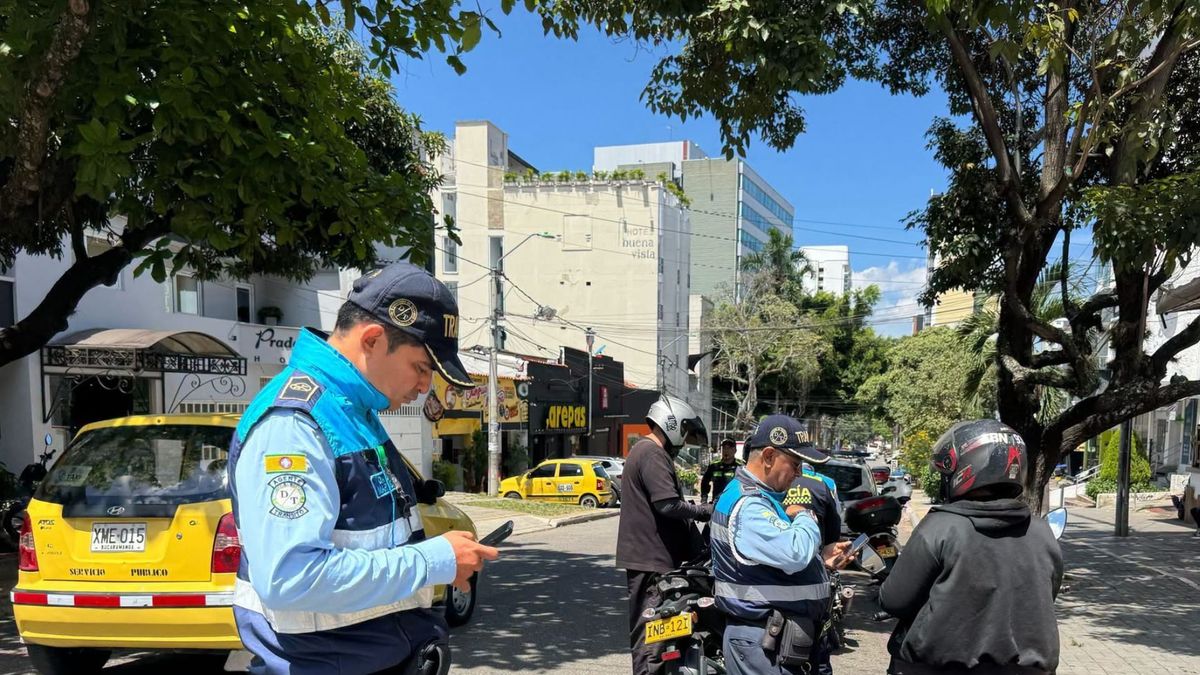 Movilidad en Bucaramanga - controles de tránsito