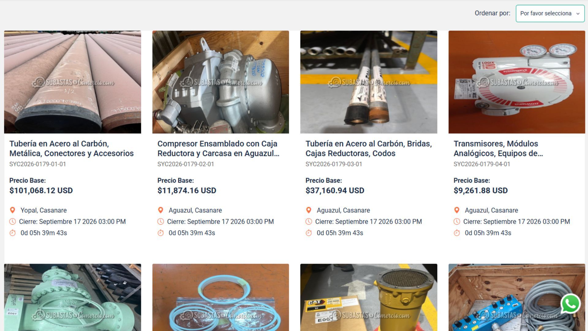 ¿Cuánto puede costar una máquina amarilla usada?