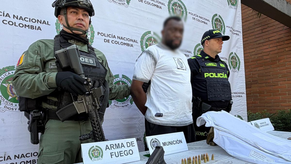 Captura de alias Copete cabecilla de la banda La Sierra de Medellín