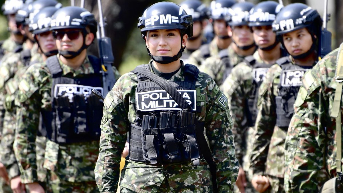 Soldados del Ejército Nacional