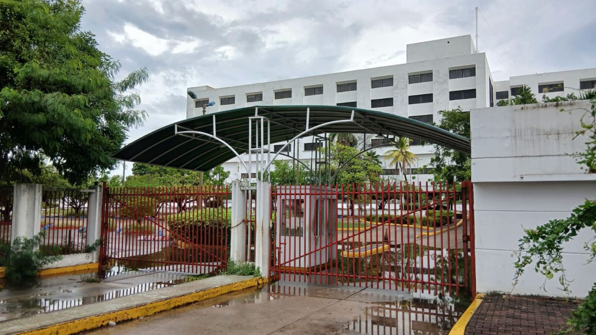 Instalaciones de la Clínica El Bosque, en Cartagena.
