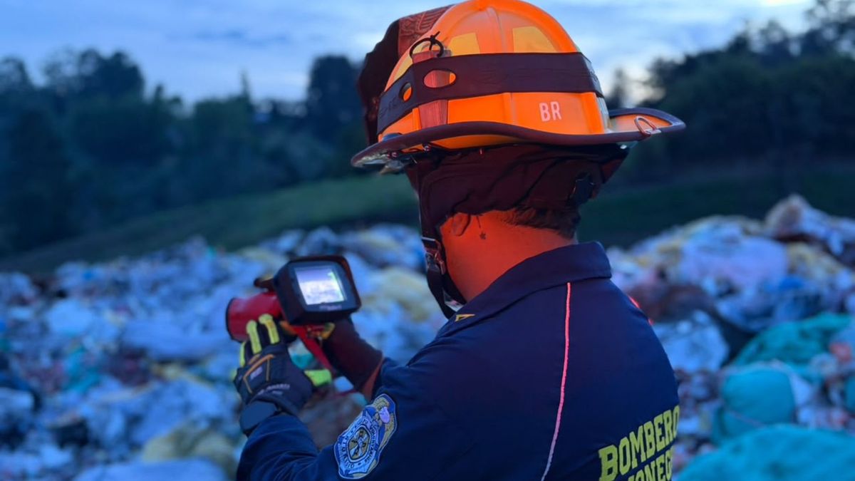 Monitoreo focos de incendio en Antioquia.