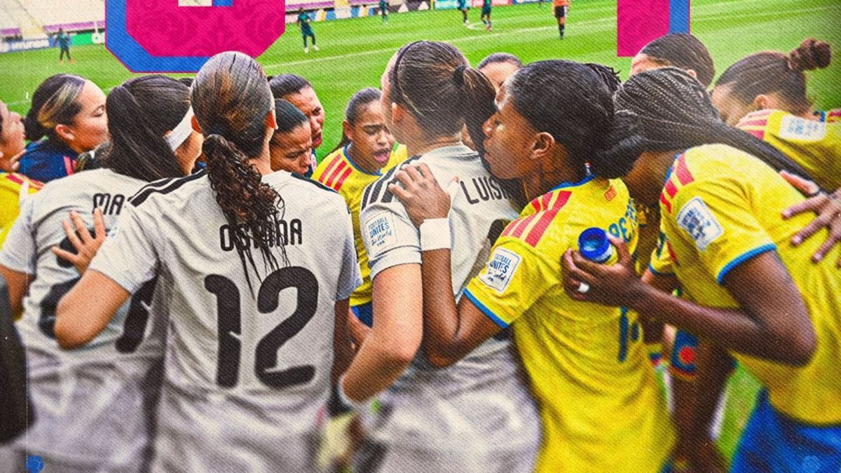 Jugadoras de la Selección Colombia femenina sub-20
