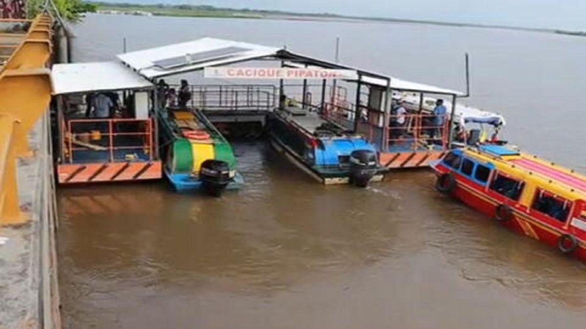 El Magdalena toca niveles críticos en Santander: crece la dificultad para navegar en Barrancabermeja