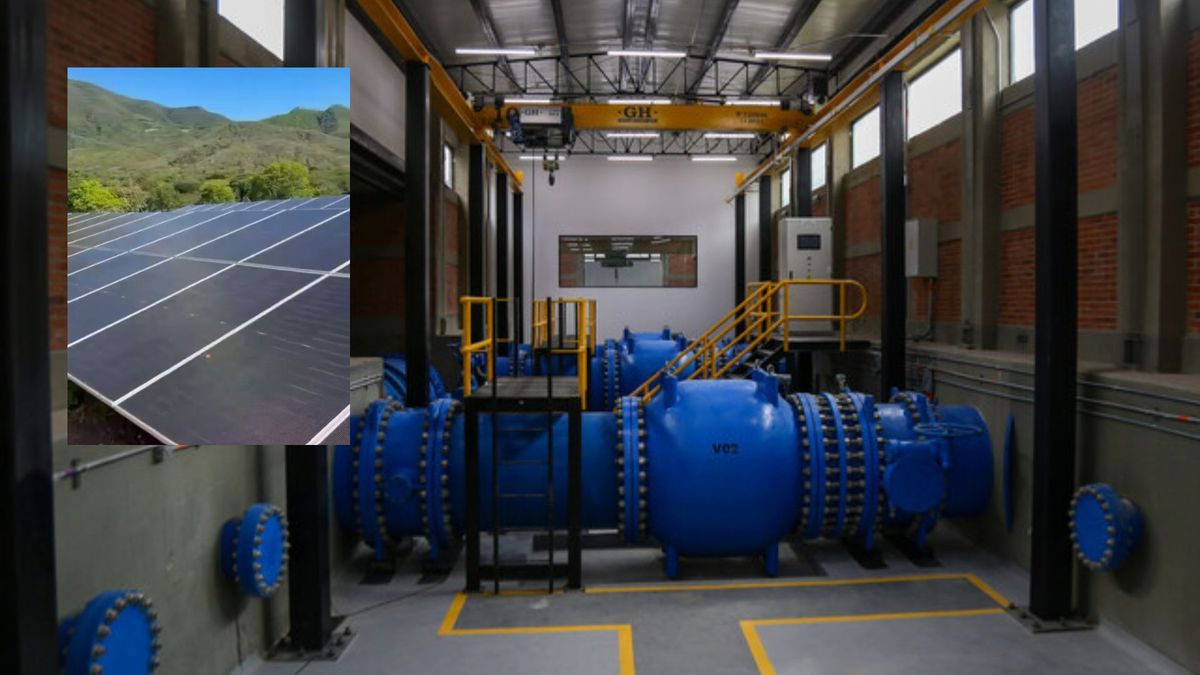 Cundinamarca pone paneles solares en acueducto