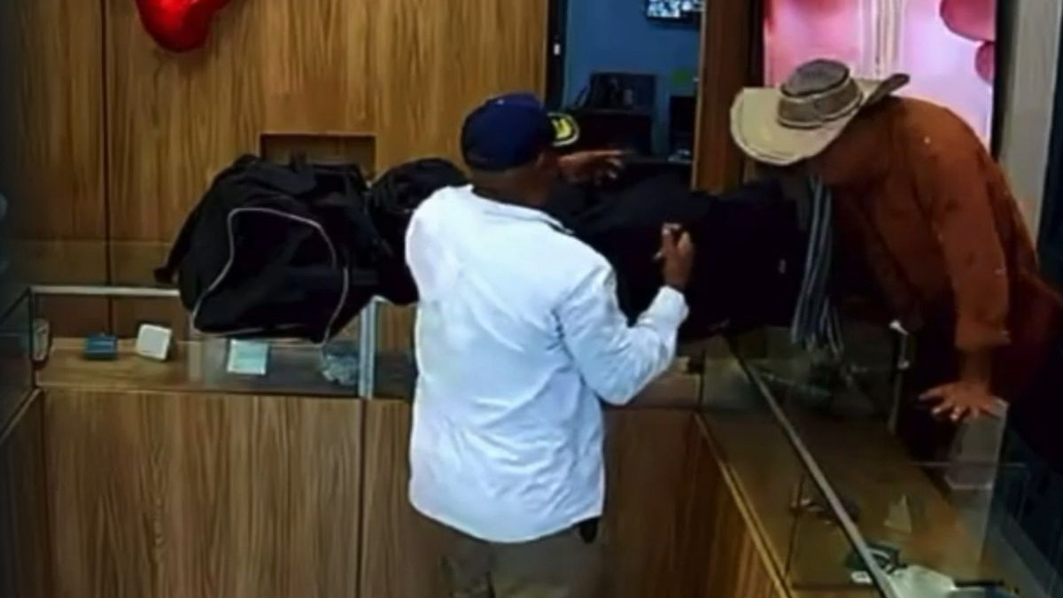 Robo de joyería en Montería.