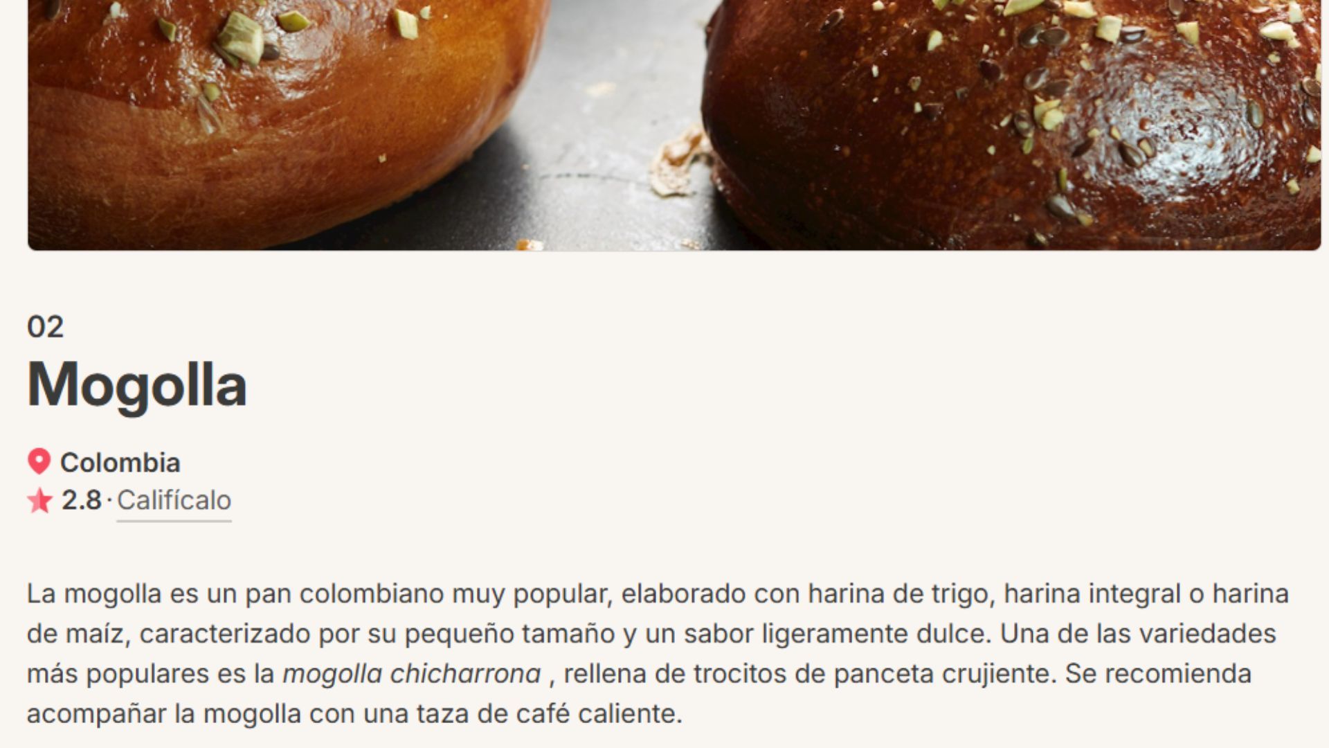 ¿Cuáles son los 23 platos colombianos peor calificados?