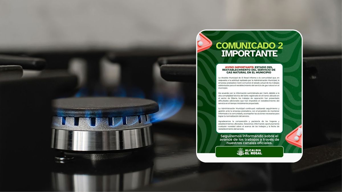 Gas natural en El Rosal sigue sin restablecerse