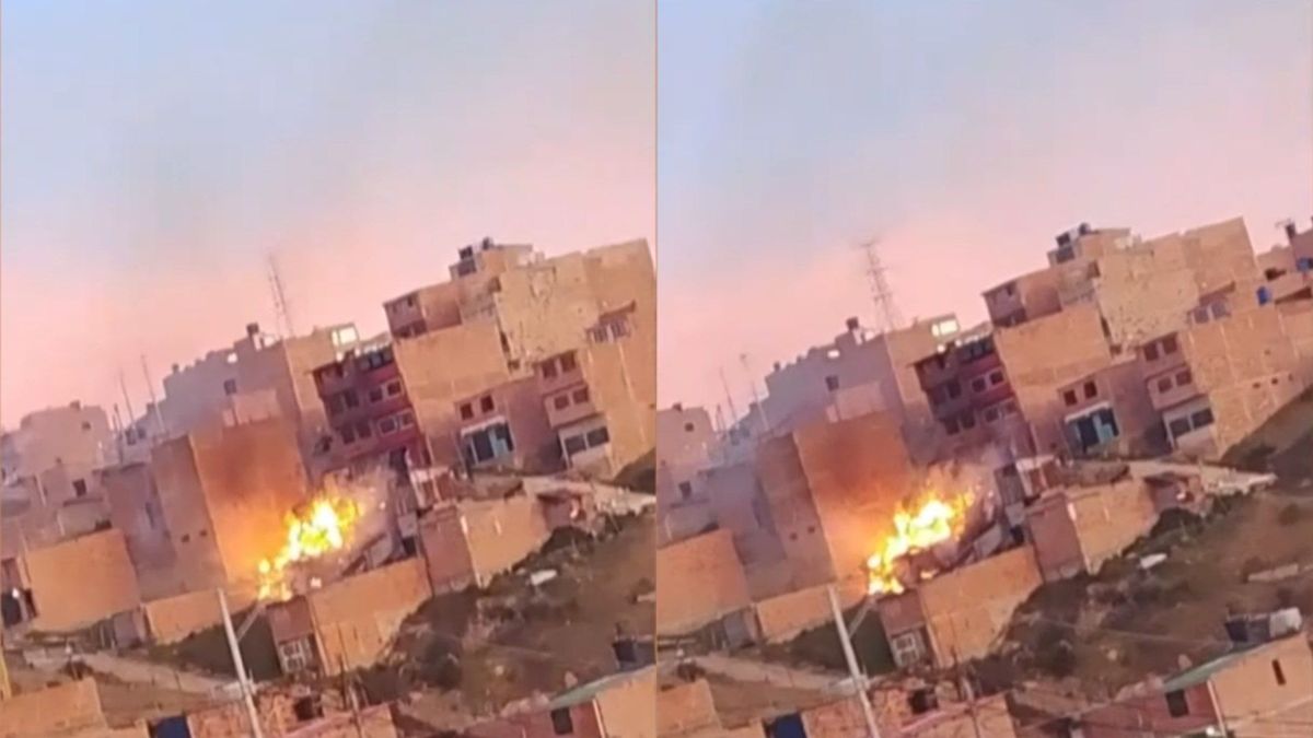Incendio en Ciudad Bolívar.