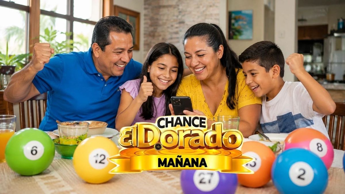 Familia celebrando - logo de El Dorado Mañana