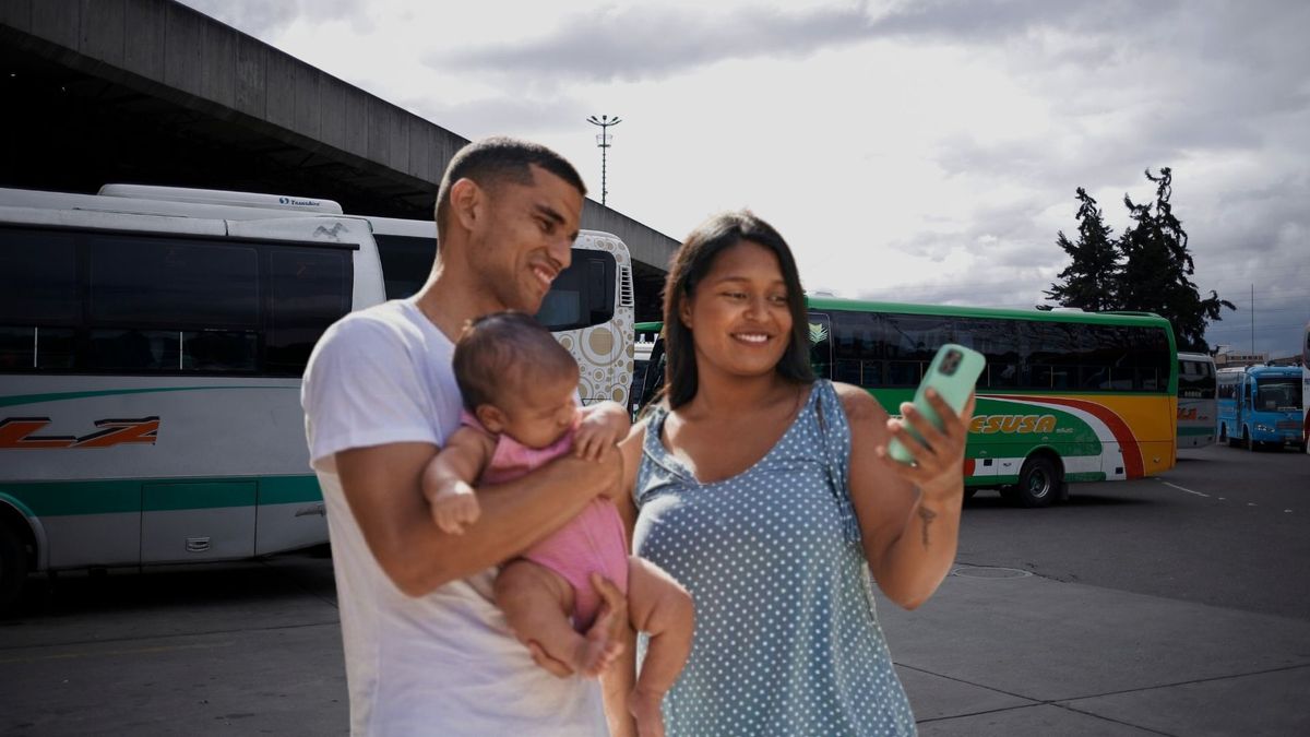 Buses - familia de viaje