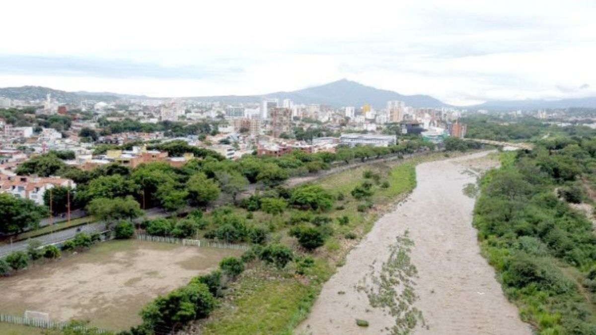 Río Pamplonita en Norte de Santander