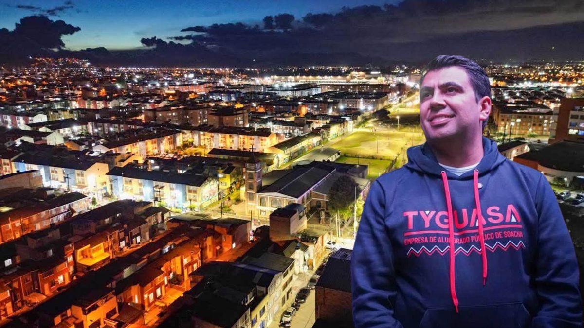 Soacha instalaron 55 luminarias LED en el barrio Cagua y va un 80% del proyecto