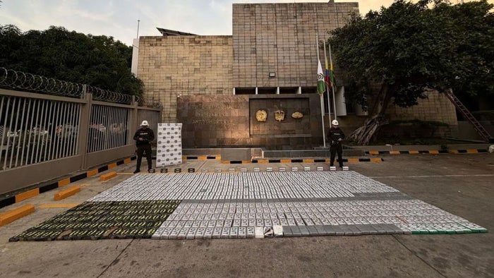 Droga fue descubierta durante la inspección de un contenedor en Cartagena.