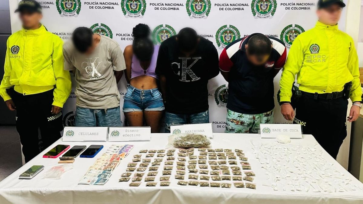 Allanamiento en cuatro barrios de Cartagena frena red que movía $20 millones en drogas