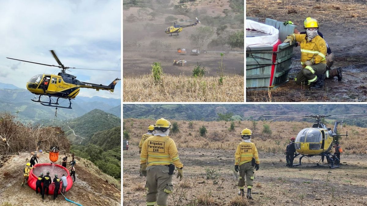 Incendios en Cundinamarca: CAR refuerza operativo