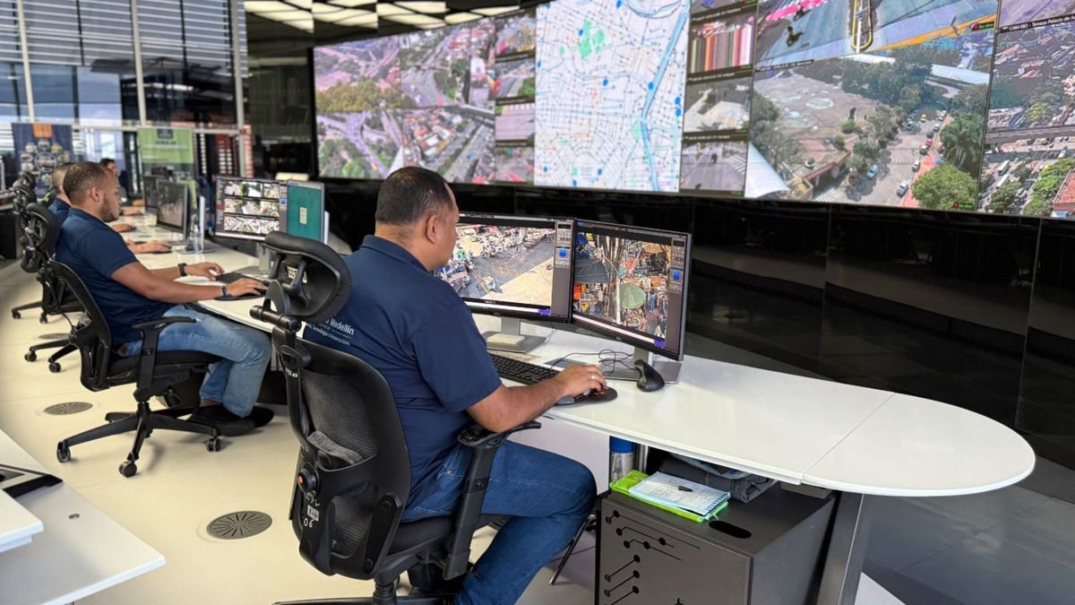 Capturas gracias a las cámaras de seguridad.