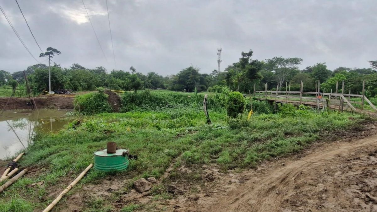 Son tres puentes colapsados en San Pelayo