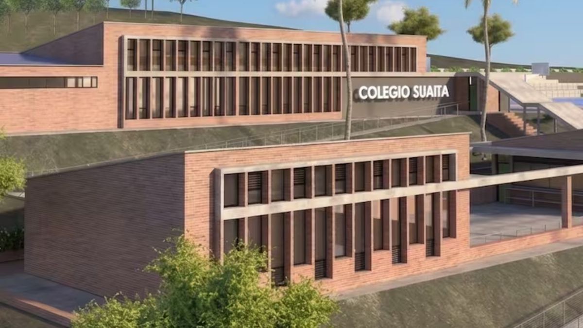 Render colegio Lucas Caballero