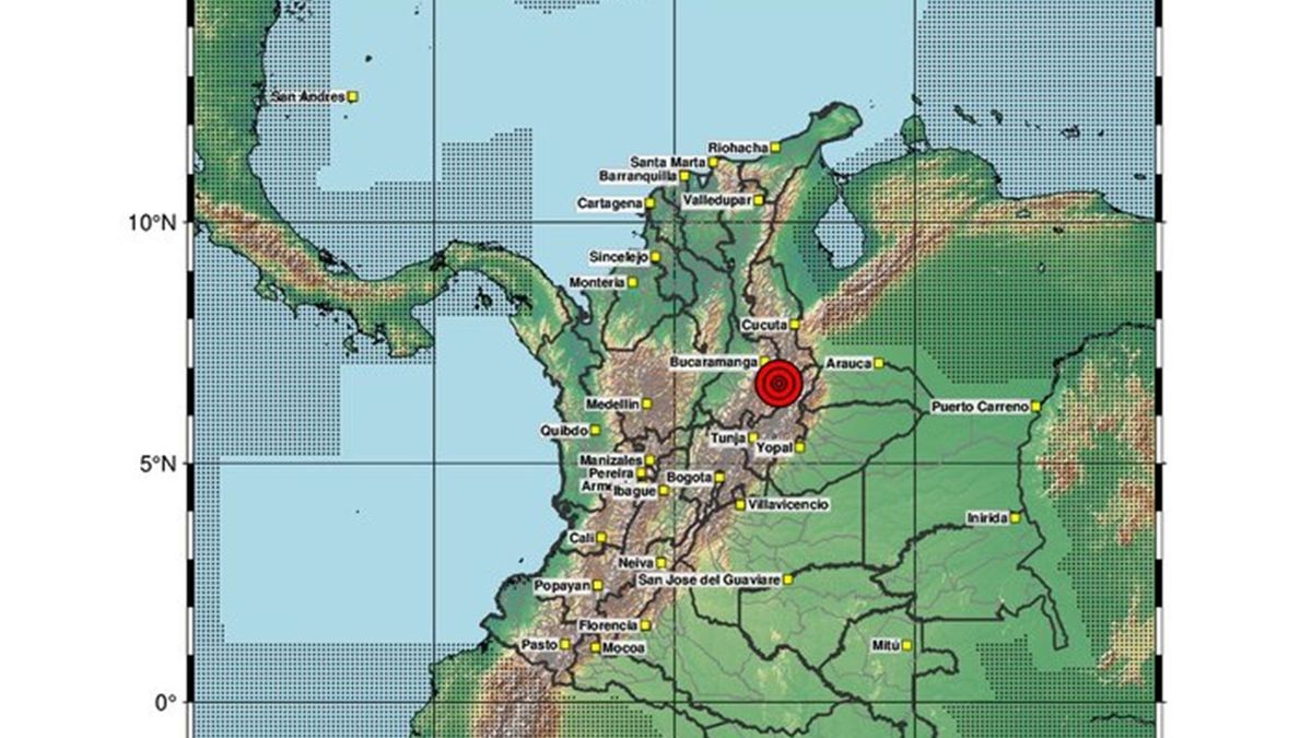 Temblor Colombia septiembre 28