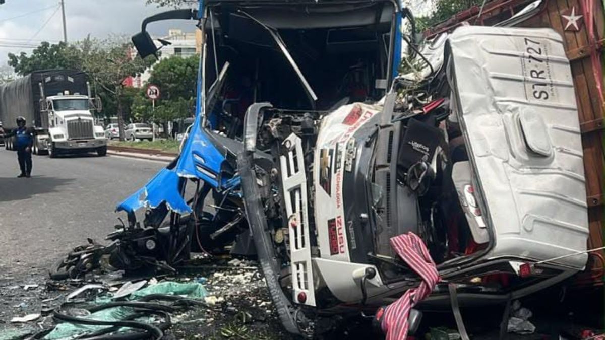 Accidente en la calle 30