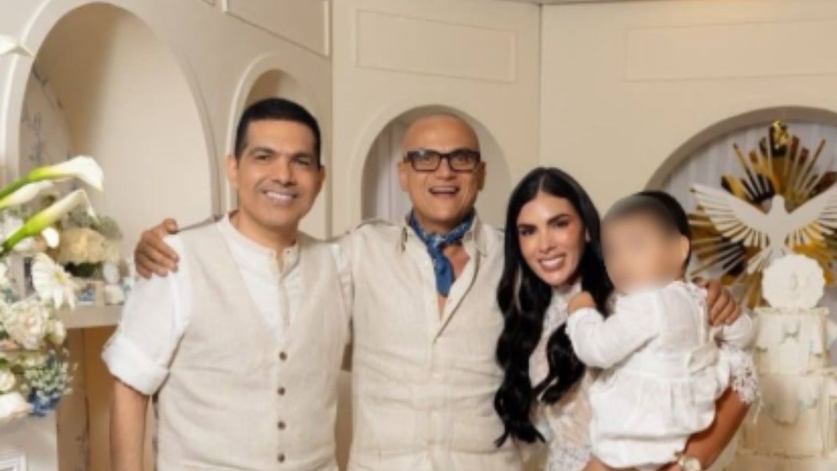 Silvestre Dangond bautiza a hijo de Peter Manjarrés