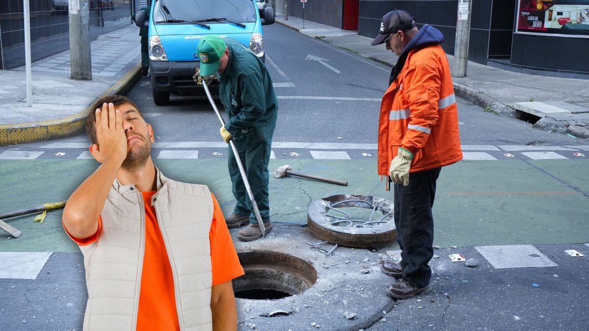 Trabajadores del Acueducto y ciudadano preocupado
