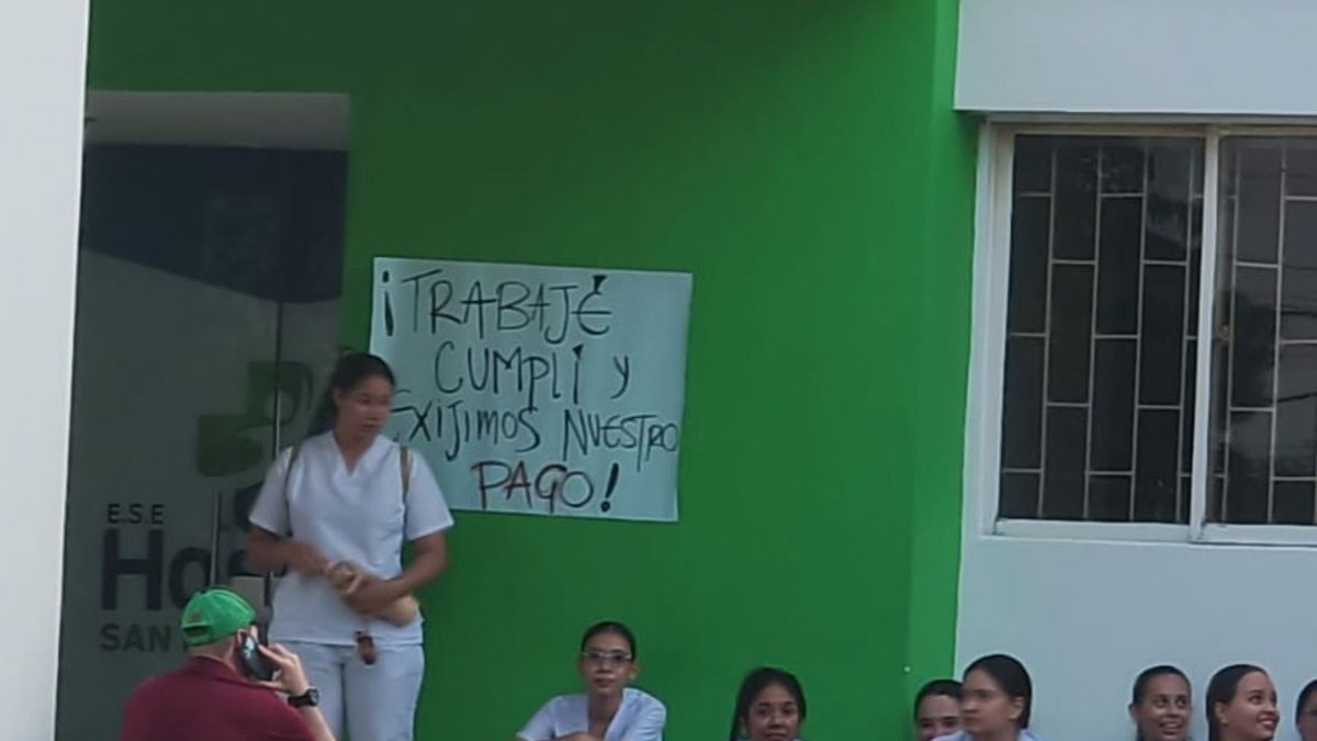 En paro los trabajadores del hospital San Nicolás