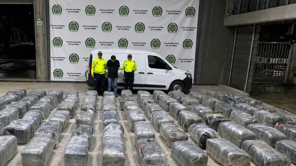 Decomiso de droga en Medellin