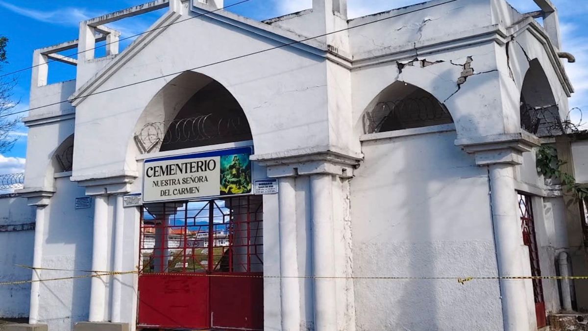 Dos municipios del Quindío necesitan trasladar restos humanos de cementerios y osarios por daños tras terremoto