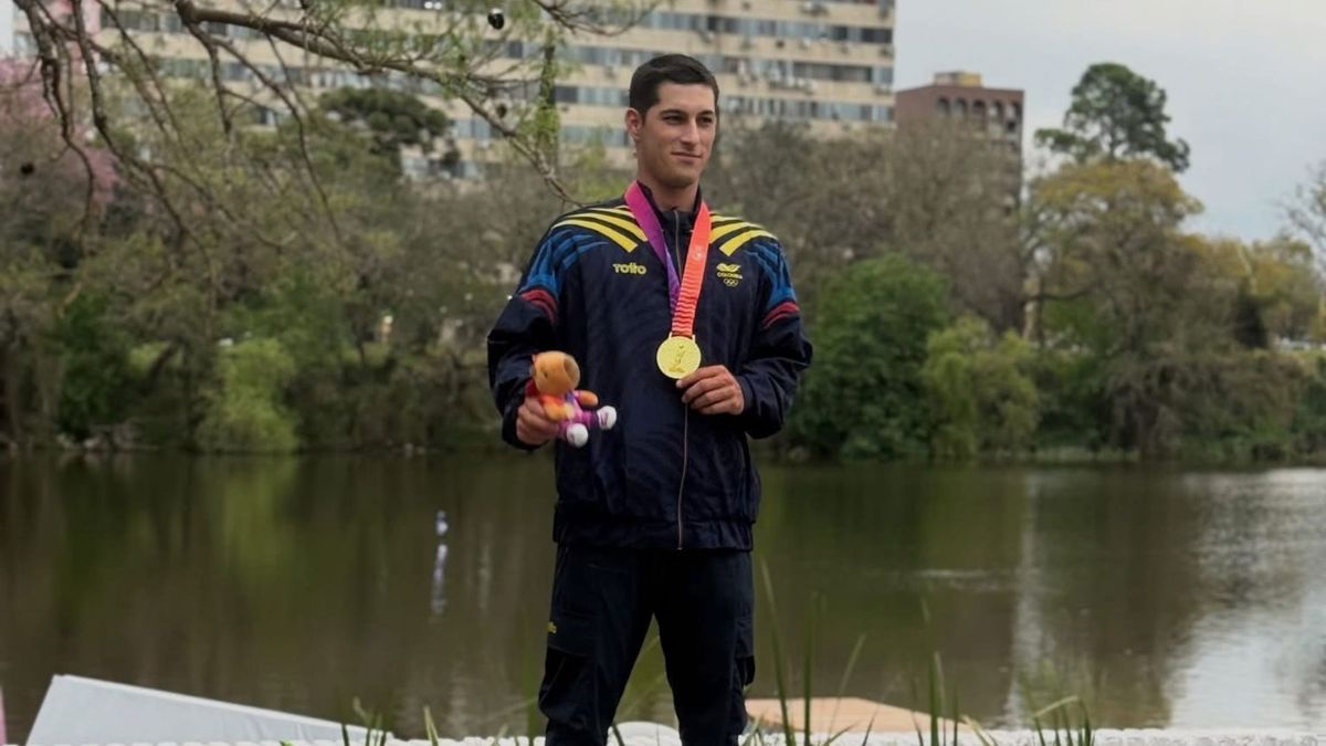 Simón Gómez, deportista santandereano