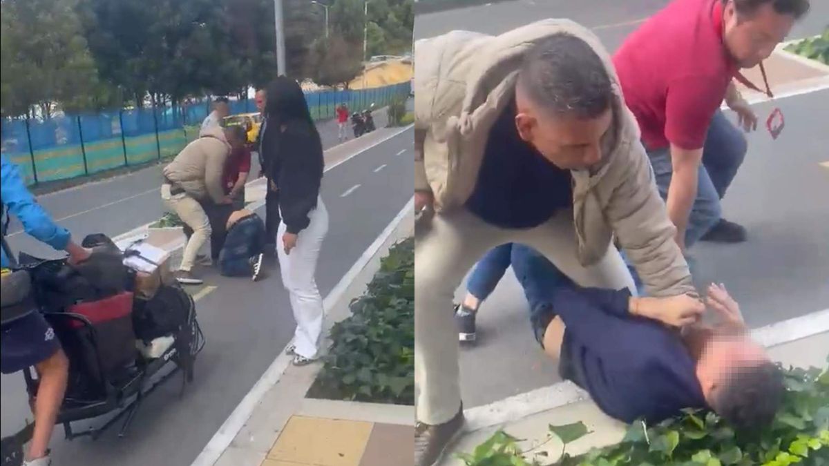 Ladrón atrapado en Bogotá
