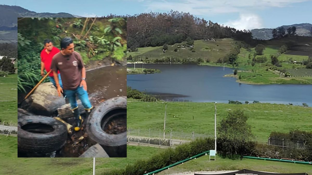 Alcalde de Facatativá destapó la quebrada