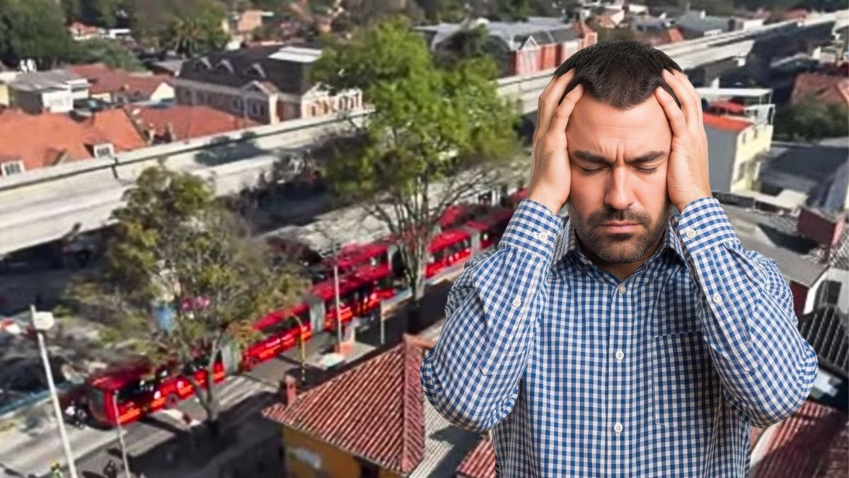 Trancón en la Caracas: TransMilenio está frenado hoy