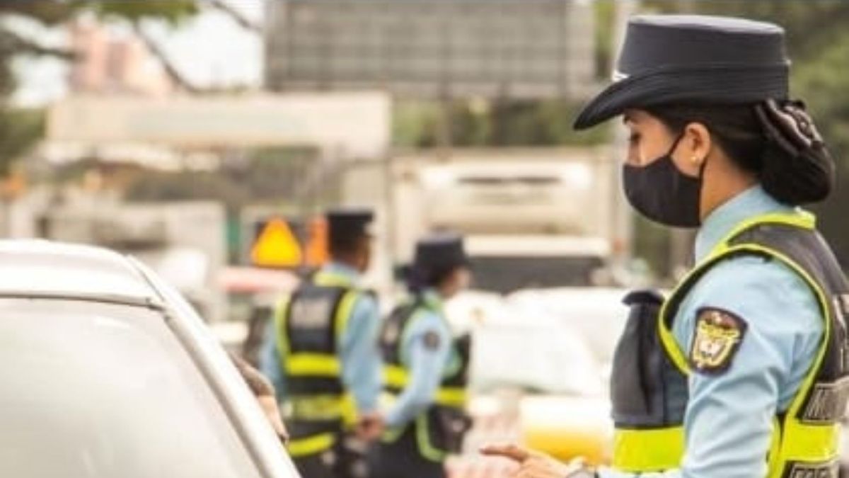 Controles de movilidad en la autopista norte de Medellín